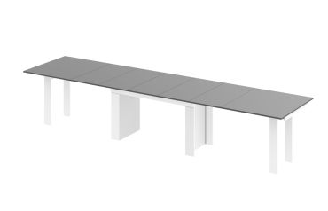 Stół rozkładany MAGRO 170 - Szary / Biały